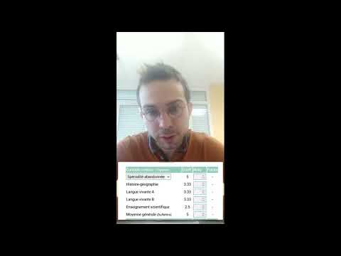 Calcul de ta note du bac Général 2022