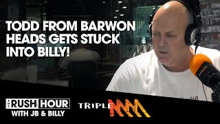 Todd From Barwon Heads Rinses Billy For The First Time In 2019! | Rush Hour | Triple M