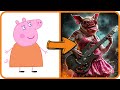 PEPPA PIG All Characters As ZOMBIE Guitarist 2024 Peppa Pig George Pig Mommy Pig