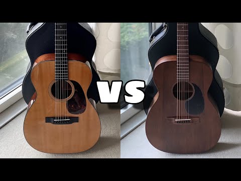 Martin 00-18 vs 00-15 Acoustic Guitar Comparison | Classical Gas on Acoustic Guitar