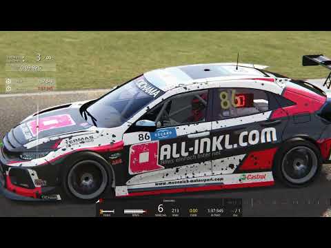 VUELTAS AL AUTODROMO DE TOAY LA PAMPA CON HONDA CIVIC TCR