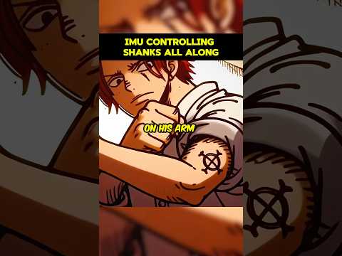 Imu was controling shanks and that is why he saved luffy