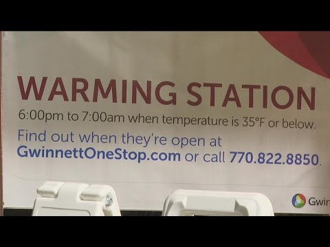 Warming centers to open across metro Atlanta amid arctic blast
