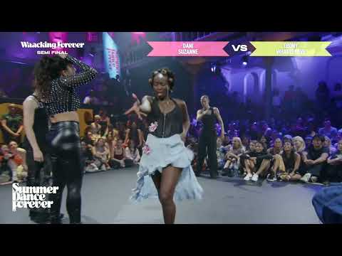 Dani & Suzanne vs Ebony & What Is Love SEMI FINAL Waacking Forever | Summer Dance Forever 2025