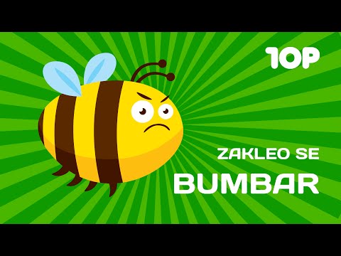 Zakleo se bumbar u cvet i u med