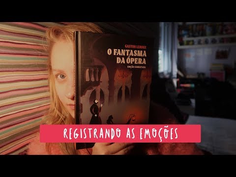 LENDO O FANTASMA DA ÓPERA | Livros e mais #Vlog17