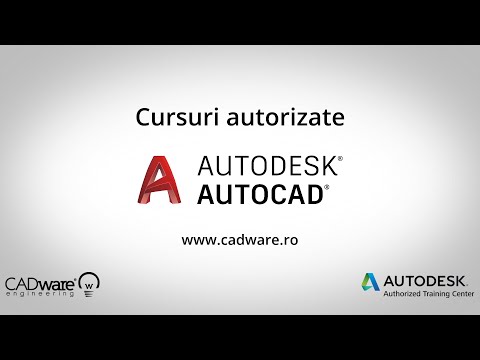 Cursuri autorizate AutoCAD - CADWARE Engineering