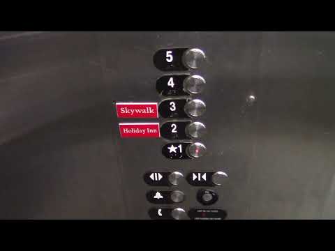 Otis Hydraulic Glass Elevator @ La Crosse Center Parking Garage in La Crosse, WI