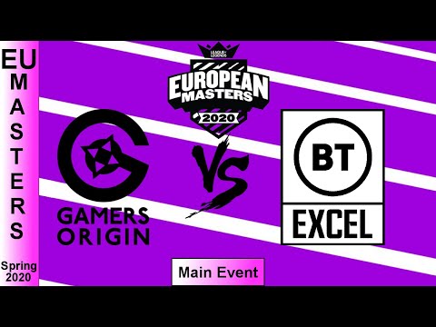 GamersOrigin vs BT Excel Highlights | EU Masters Main Stage Spring Split Day 6