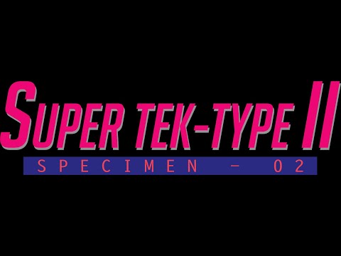 NEW ALBUM - SUPER TEK-TYPE II トラックメーカーSPECIMEN-02 - (xfade Preview)