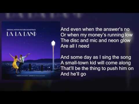 La La Land - Another Day of Sun - Lyrics