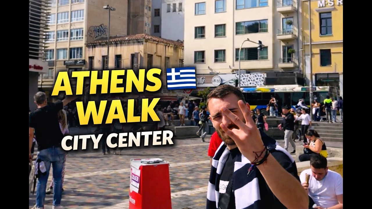 Camera view of Athens Center Walk