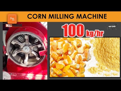 Maize grinding portable mill