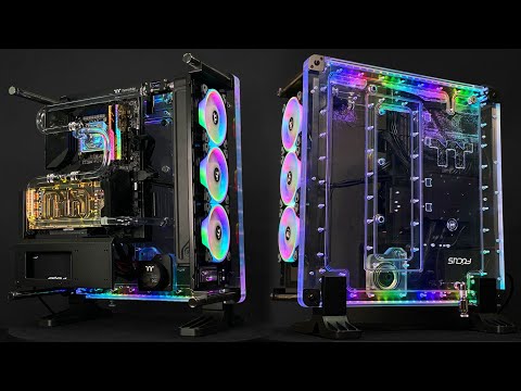 Thermaltake DistroCase 350P TG Juodas video