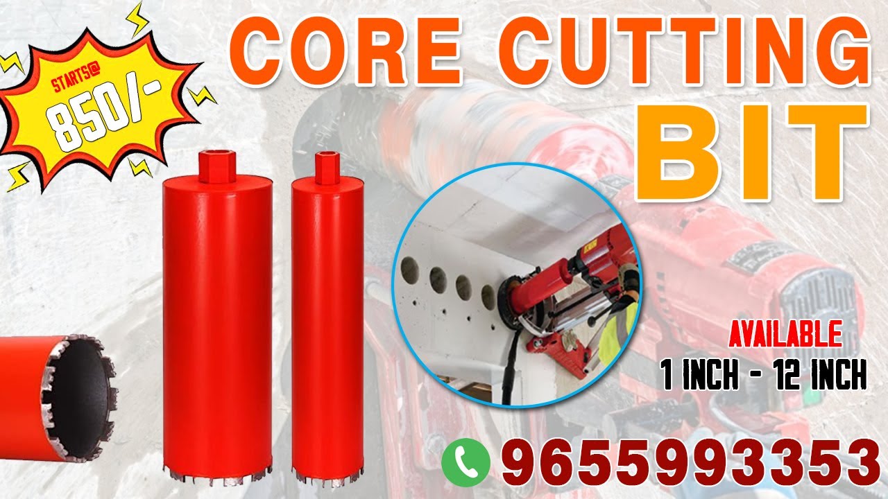 Core Cutting Bit | Core Cutting Bit for Heavy Drilling #corecuttingbit 9655993353