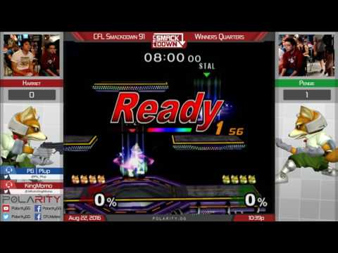 CFL Smackdown 91 Melee - Harriet (Fox) vs Pengie (Green) - Winners Quarters
