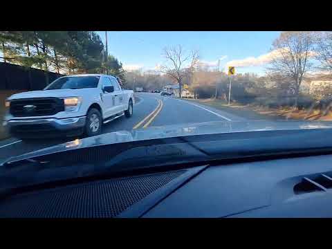 Little Driving in Canton, Georgia.