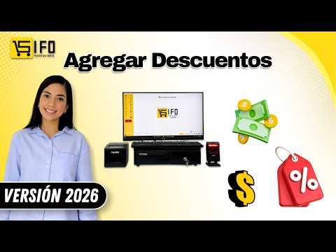 🏷️ ¿Cómo agregar descuentos en SIFO Punto de Venta? 🚀