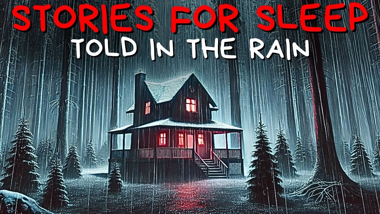 Sharing True Scary Stories to the Sound of Rain | Fall Asleep Quickly | Black Screen Vol. 158
