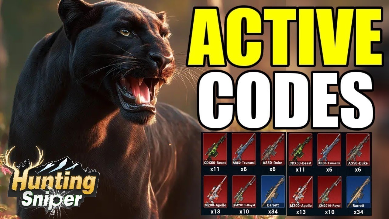 ALL HUNTING SNIPER CODES 11 APRIL 2026 🎁 REDEEM CODE HUNTING SNIPER