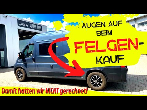 You MUST pay attention to this! | New rims for your motorhome | Fiat Ducato van | Clever Celebration