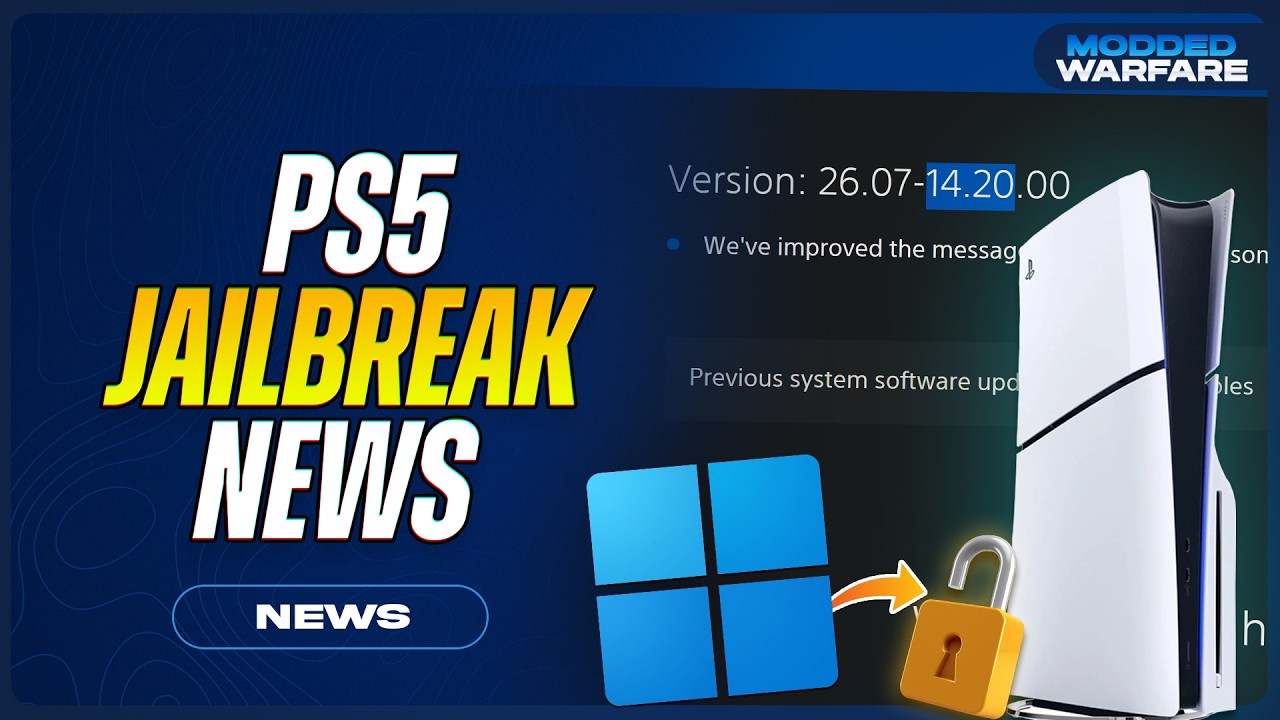 PS5 Jailbreak News: 14.20 Update Released, FPKGS patched, PC games without Linux & More!