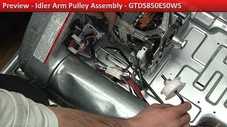 GE Dryer Will Not Spin - Idler Arm & Pulley Assembly Repair and Diagnostic
