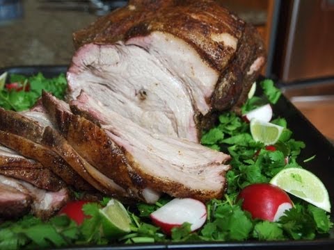 Rotisserie Pork Shoulder Roast Recipe