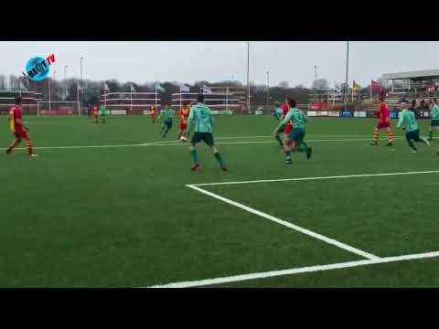 HSV Heiloo wint nipt; Foresters verliest (13 maart 2018)