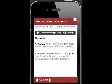 Overview of Words2Learn