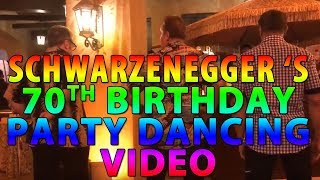 Arnold Schwarzenegger - 70th birthday -  Hawaiian dancing challenge exclusive video