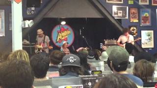 Fidlar playing "Drone" at Amoeba Records in store