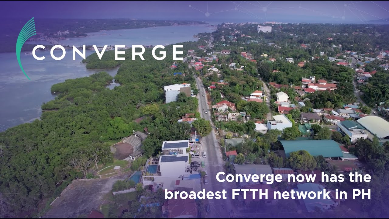 Converge now has the broadest FTTH network in PH