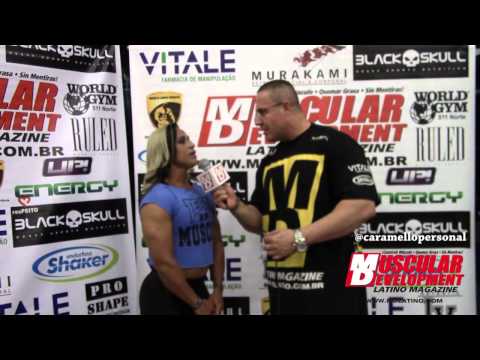 Entrevista Norma Oliveira no Campeonato Paulista IFBB 2015 - por Caramello personal