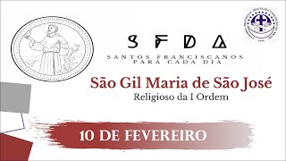 [10/02 | São Gil Maria de S. José | Franciscanos Conventuais]