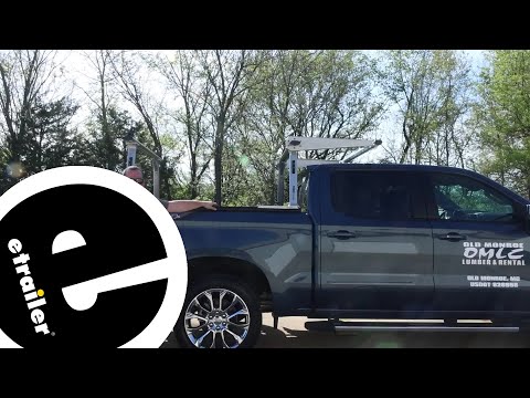 Thule TracRac SR Sliding Truck Bed Ladder Rack Complete Installation - 2024 Chevrolet Silverado 1500