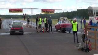 preview picture of video 'Audi RS2 dragrace Marie Memorial 2008 Dala-Järna'