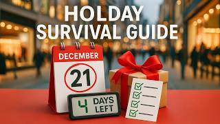4 DAYS LEFT! Your Last-Minute Holiday Survival Guide (Don't Panic)