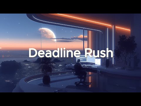 Deadline Rush - Upbeat Chillstep & Synthwave | Coding Under Pressure