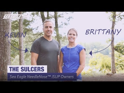 Sea Eagle NeedleNose 126 Inflatable Stand-Up Paddle Board (SUP) Start Up Package video poster