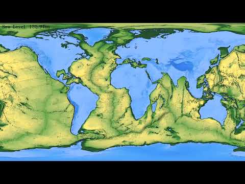 What If Earth's Topography Were Inverted? Ocean Depth Simulation