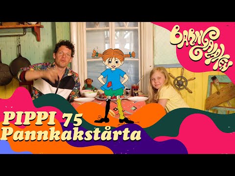 Pippis 75-årsjubileum! Pannkakstårta med Nassim och Majabajabus i Villa Villekulla på Junibacken!