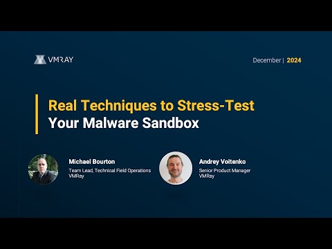 Real Techniques to Stress-Test Your Malware Sandbox | No Slides, Just Demos | Full Webinar