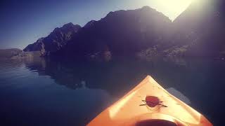 preview picture of video 'GoPro HERO 4 | Kayaking In Hatta Lake Dubai'