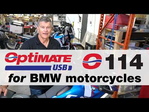 Charge on the Go: The OptiMate USB O-114 for BMW R 1300 GS
