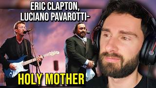 Heavenly🕊️ | Eric Clapton, Luciano Pavarotti, East London Gospel Choir- Holy Mother (REACTION!!!)