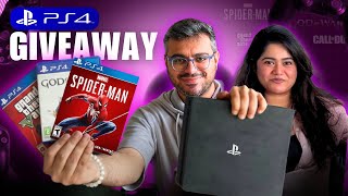 PS4 GIVEAWAY 🎁 | We Surprised Our Subscriber 😭❤️ (Priceless Reaction)