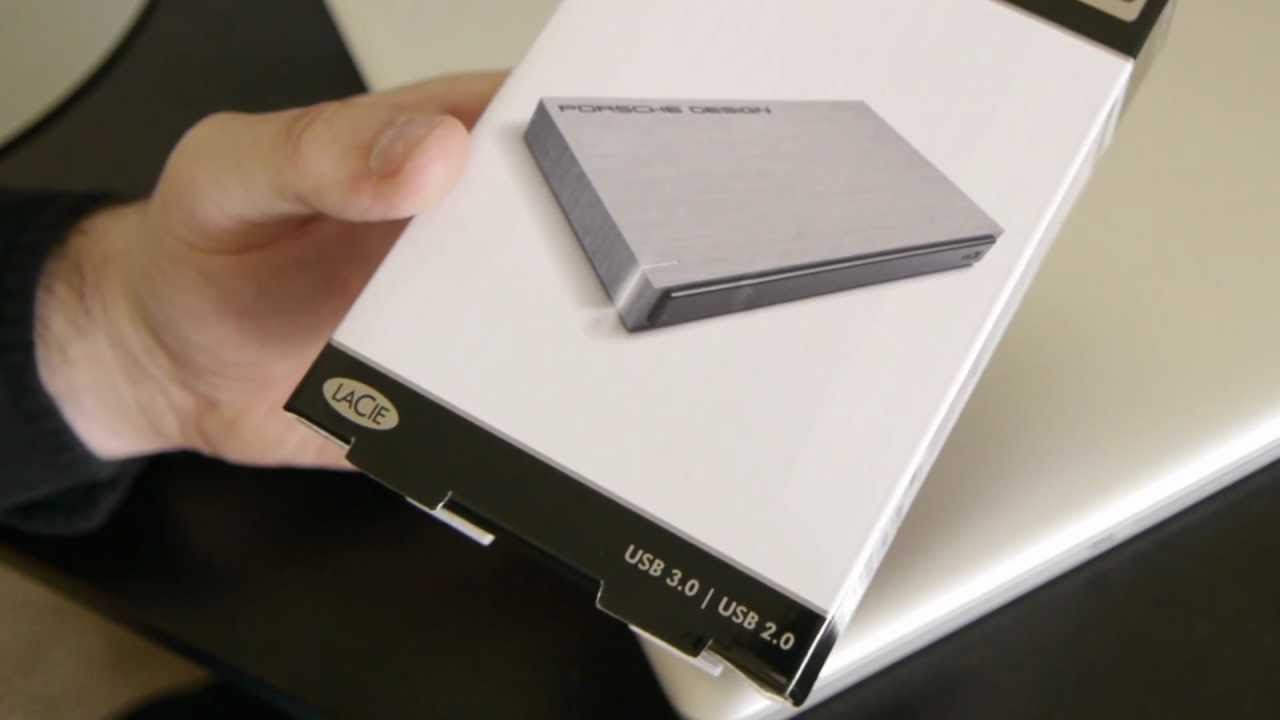 Внешний жесткий диск LaCie LAC302000 1TB Porsche Design Mobile Drive 2.5" P9220 USB 3.0