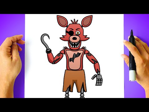 Foxy How To Draw
