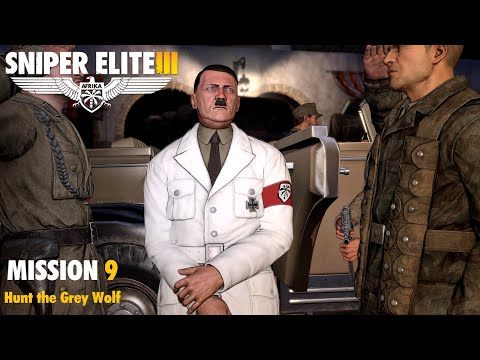 Sniper Elite 3 | DLC | Mission 9 | Hunt the Grey Wolf | Custom Difficulty